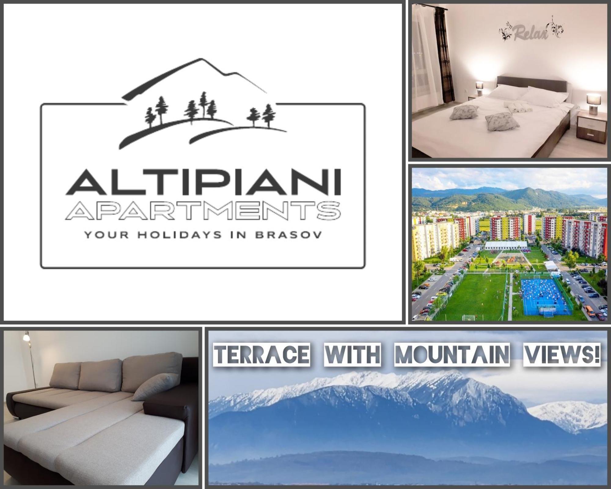 Apartment Altipiani Panoramic Braşov Buitenkant foto